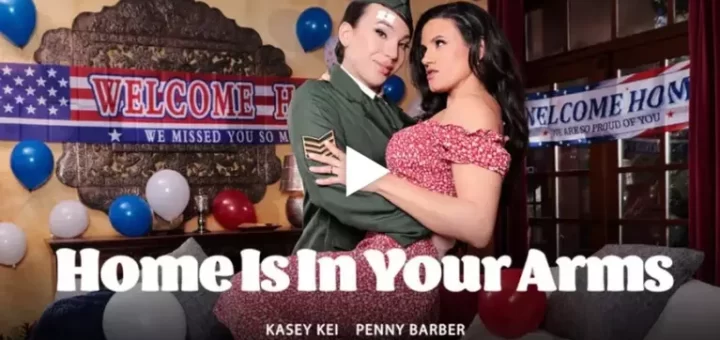 Home Is In Your Arms Kasey Kei & Penny Barber Transfixed is the todays hot scene at Transfixed