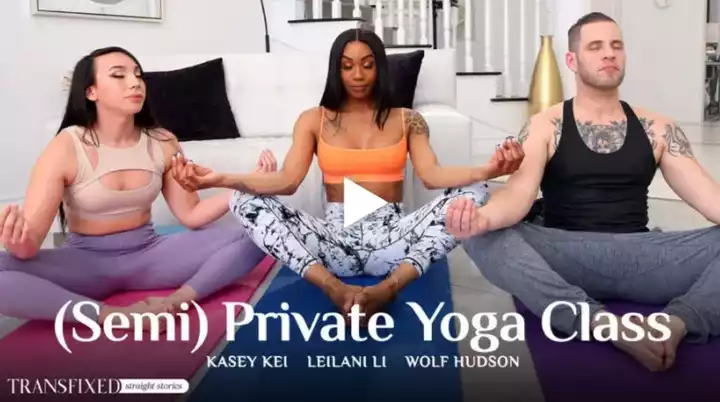 Semi Private Yoga Class Wolf Hudson Kasey Kei Leilani Li
