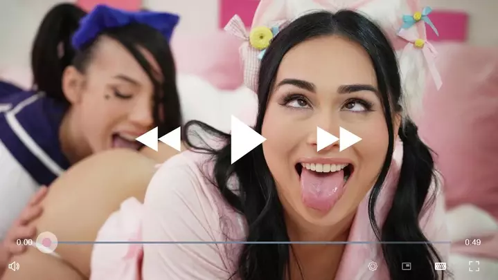 Lesbian Kawaii Streamers Go Wild Kasey Kei Ember Fiera TransAngels